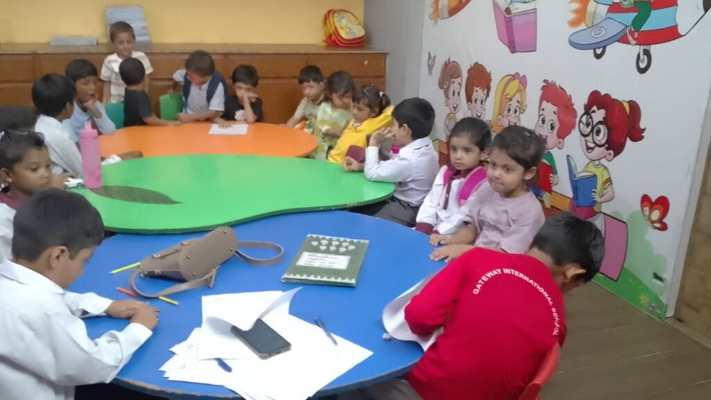 Preschool Education: Bright Beginnings at Gateway International School Lahore.