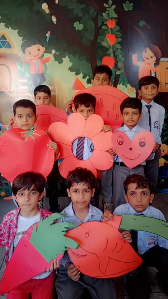Colour-Based Activities during Red Day at Gateway International School Lahore