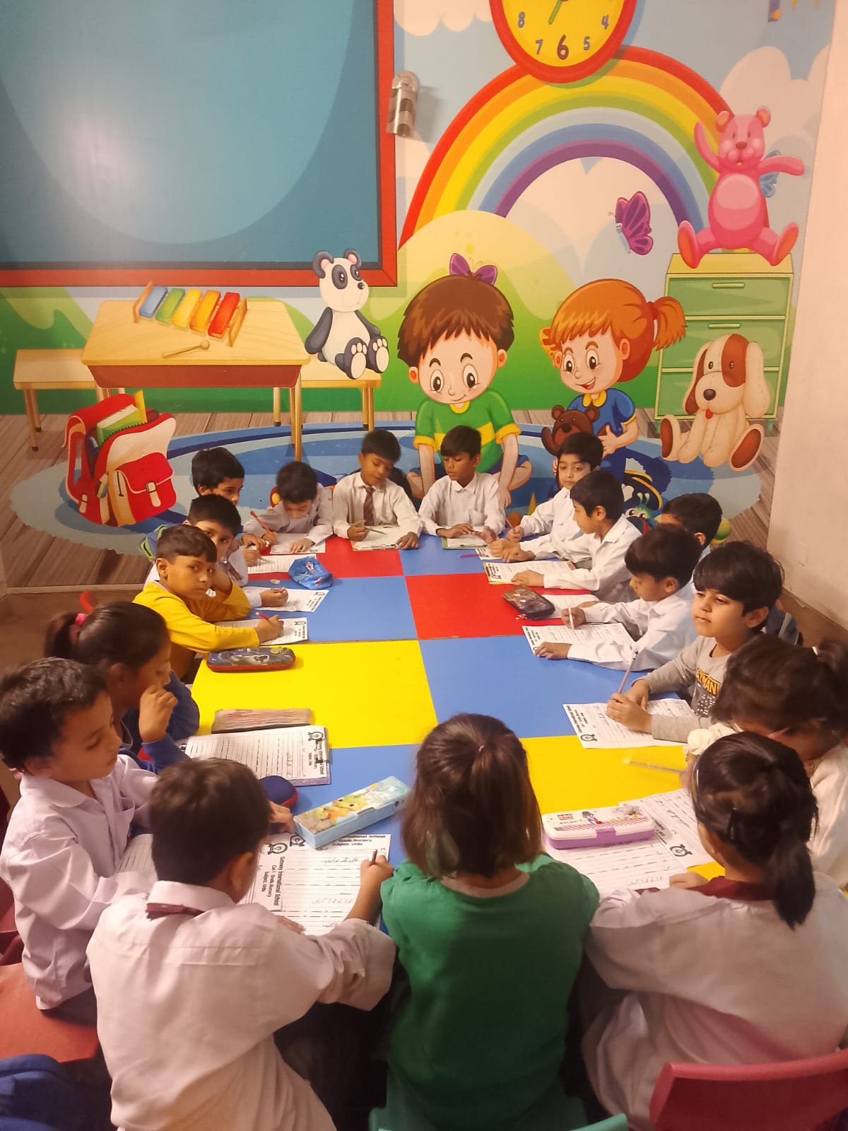 Library Period at Gateway International School Lahore